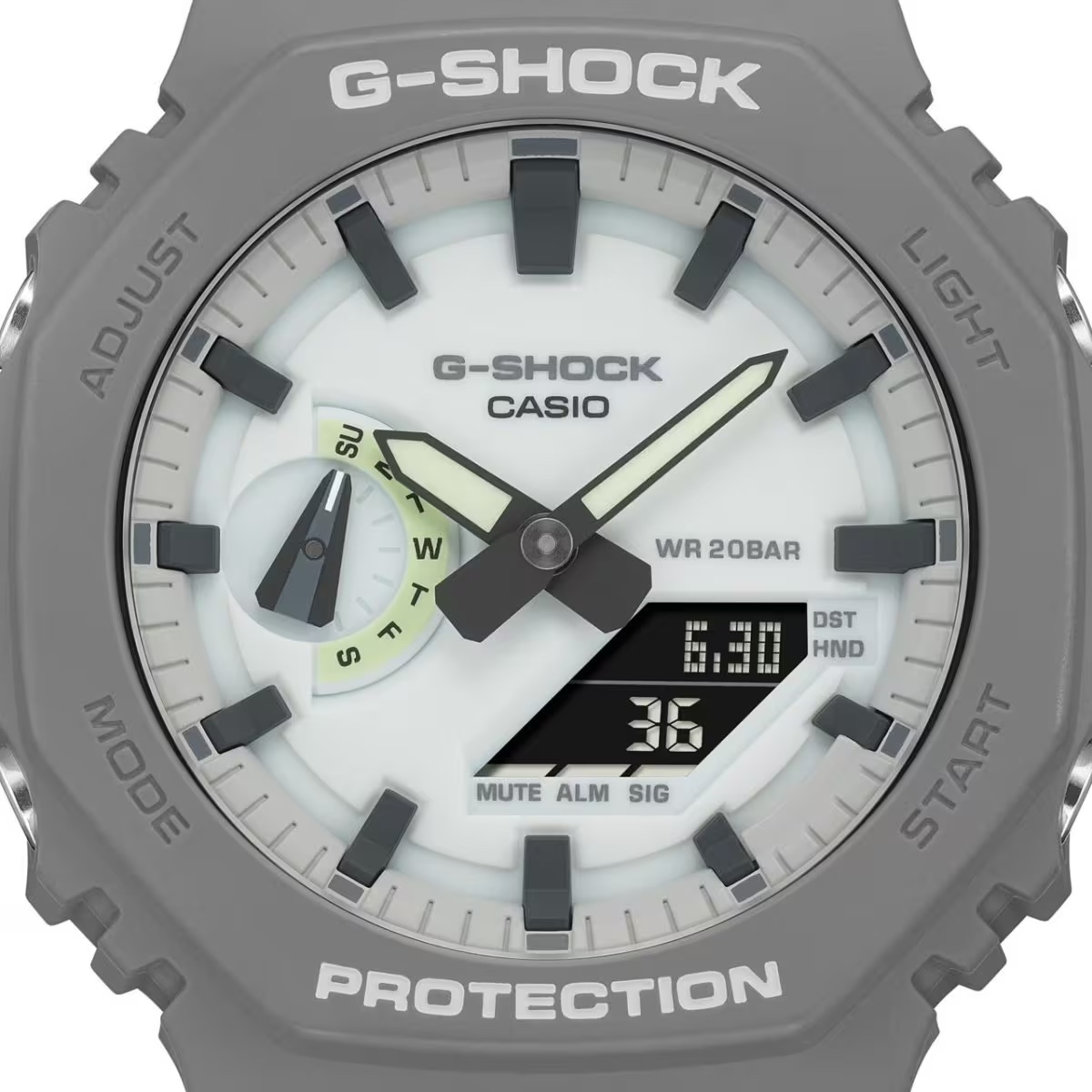 นาฬิกา Casio G-SHOCK Special color Hidden Glow series รุ่น GA-2100HD-8A ของแท้ รับประกัน1ปี