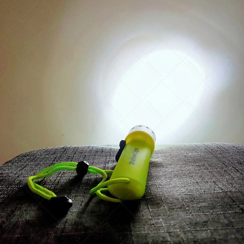 ไฟฉาย กันน้ำ ดำน้ำลึก 100 เมตร