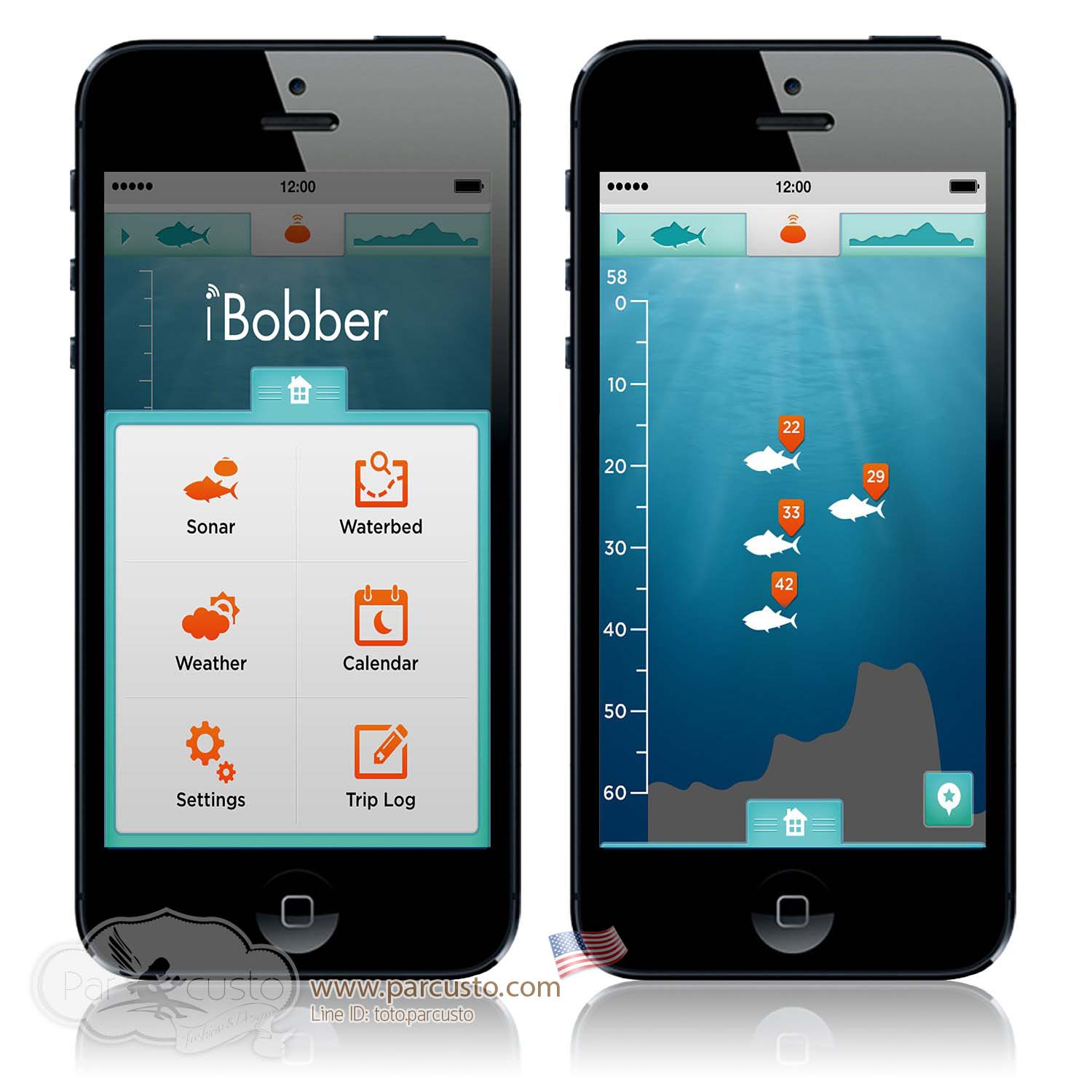 โซน่าจิ๋วอัจฉริยะช่วยหาปลา iBobber Fish Finder จาก ReelSonar [Pre-order-USA]