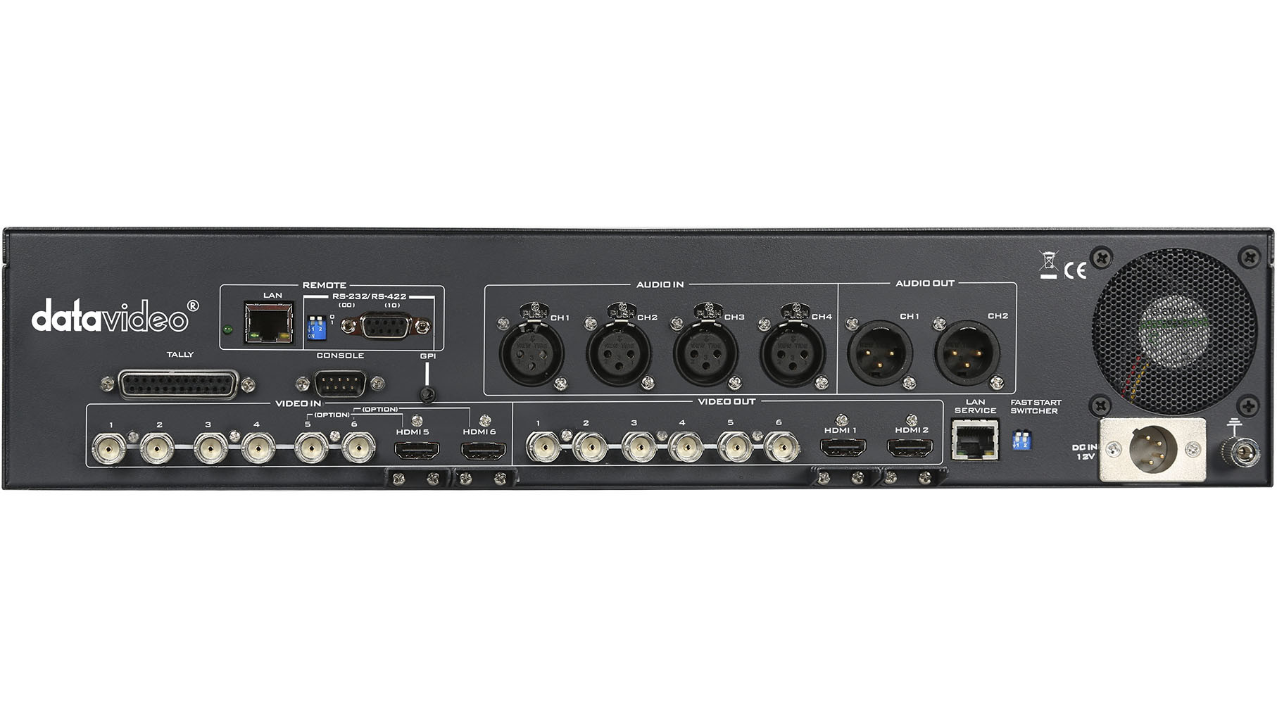 Datavideo SE-2200 6 Input HD broadcast quality switcher