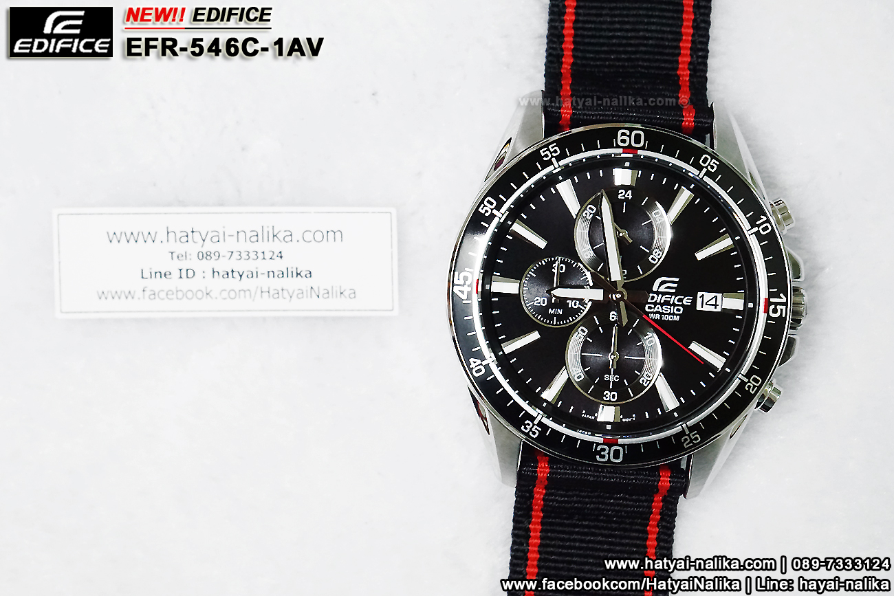 นาฬิกา คาสิโอ Casio EDIFICE CHRONOGRAPH รุ่น EFR-546C-1AV