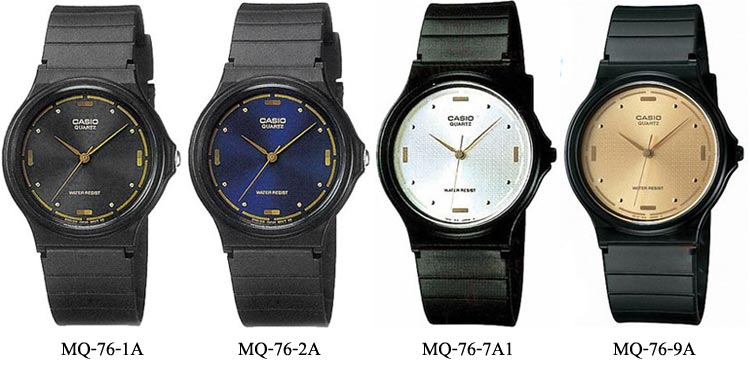 นาฬิกา คาสิโอ Casio Analog'men รุ่น MQ-76-2A