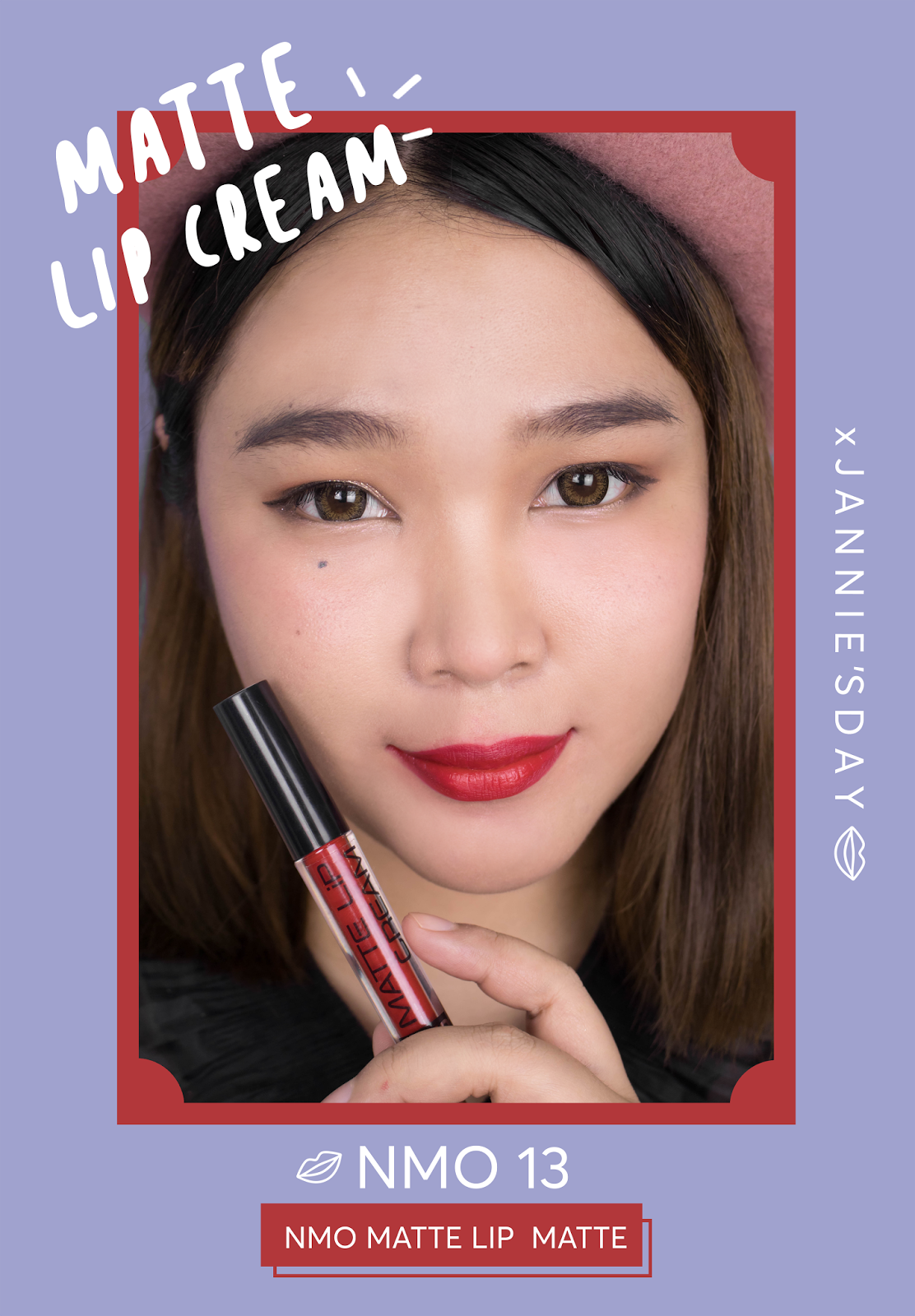 ลิปแมท Rich Red (NM13)