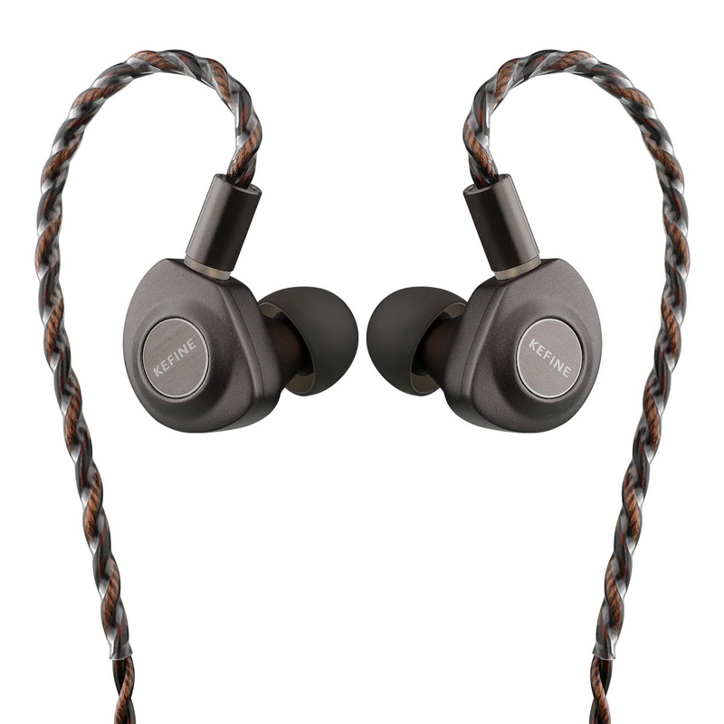 KEFINE Delci หูฟัง IEMs ไดรเวอร์ Dynamic 10 มม. ไดอะแฟรม DLC+PU ให้เสียงความละเอียดสูง ประกันศูนย์ไทย