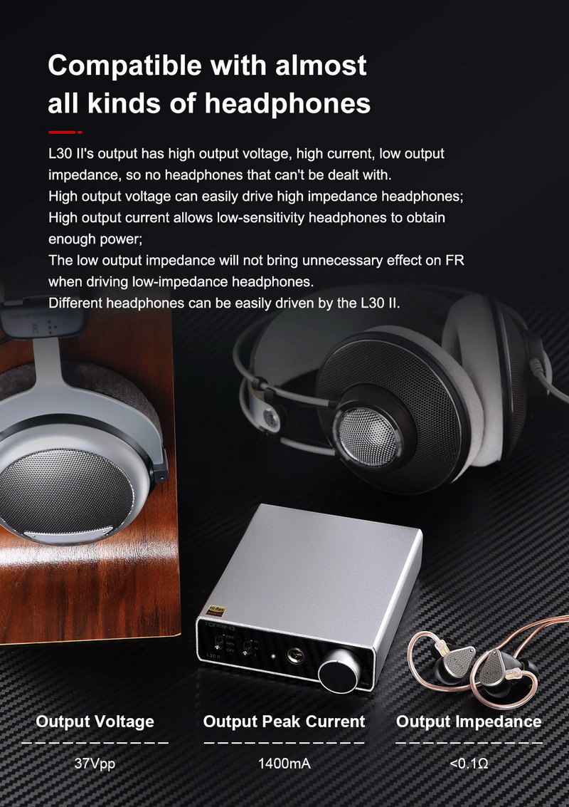 ขาย Topping L30ii NFCA Headphone Amplifier ภาคขยายเสียงหูฟัง