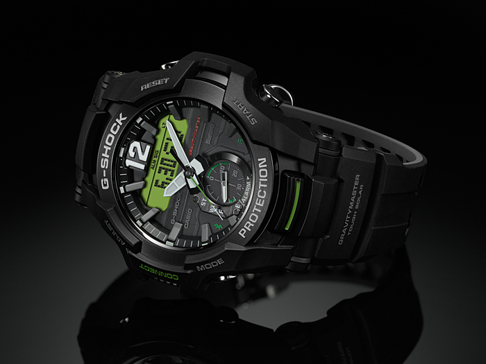 นาฬิกา Casio G-Shock นักบิน GRAVITYMASTER BLUETOOTH รุ่น GR-B100-1A3 ของแท้ รับประกัน1ปี