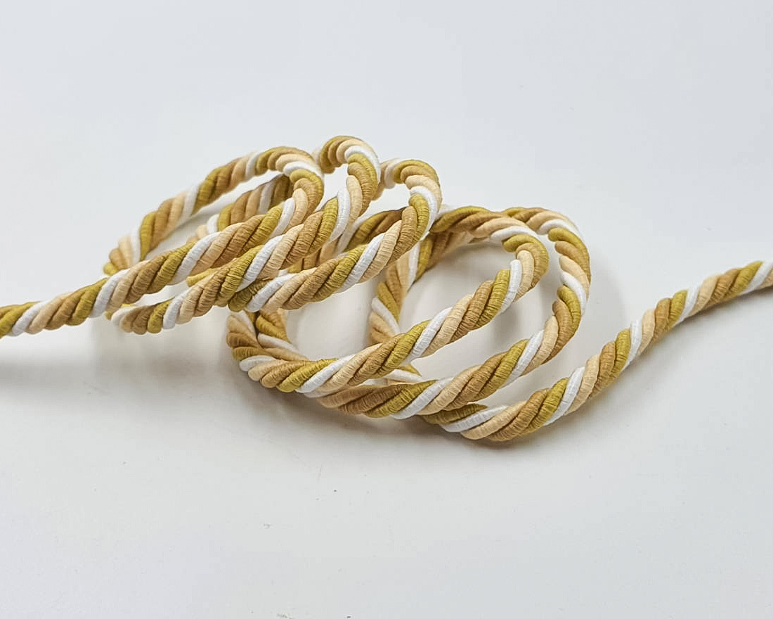 เชือกเกลียว สีน้ำตาล ขนาด 5 mm. (N26)
