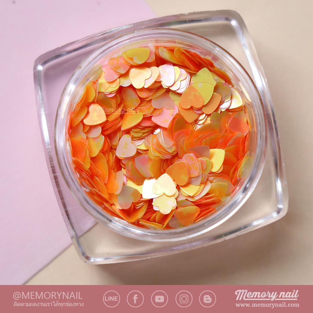 กากเพชรติดเล็บ,กากเพชรหัวใจ,กากเพชรทรงหัวใจ,กากเพชร