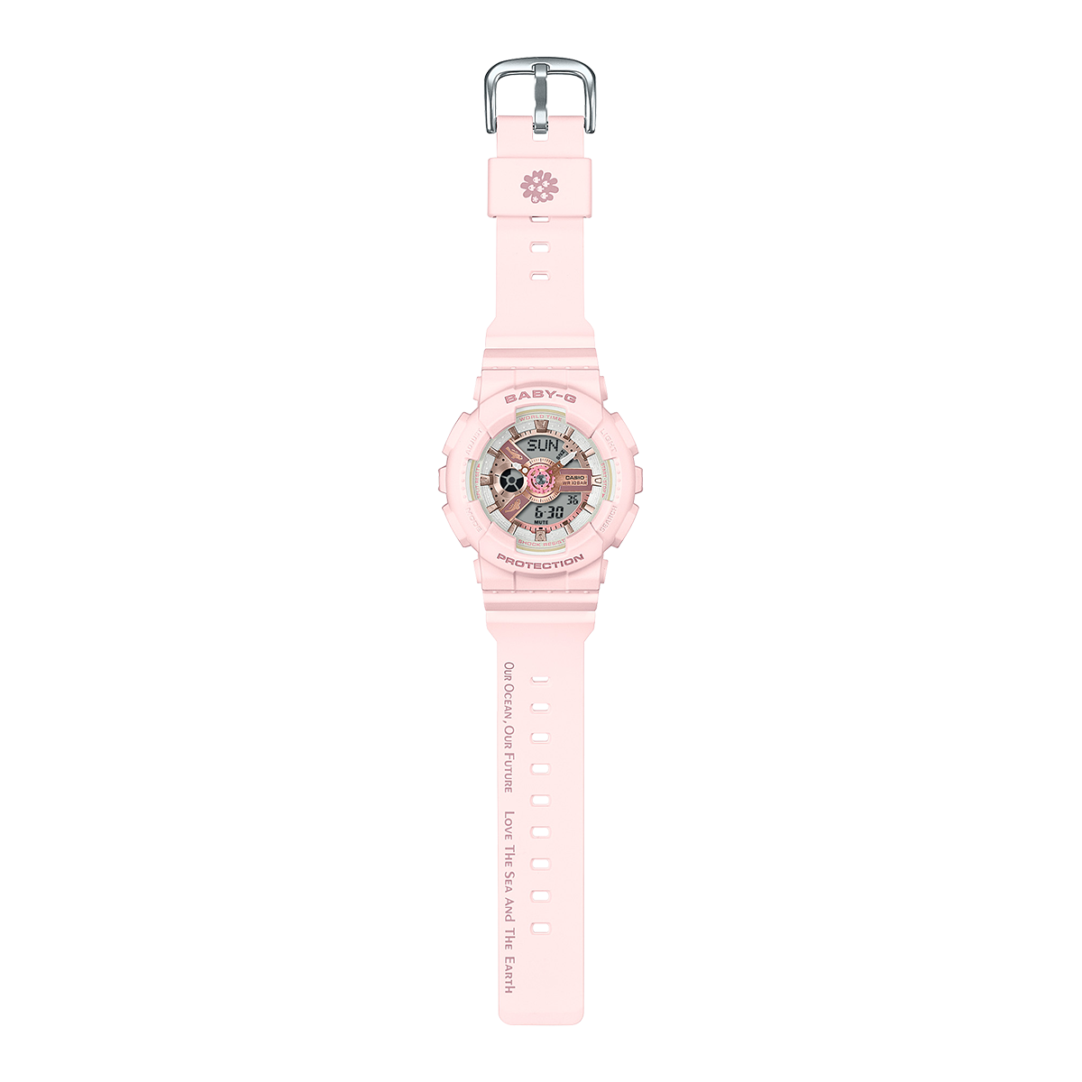 นาฬิกา Casio BABY-G x AQUA PLANET COLLABORATION Limited รุ่น BA-110AQ-4A ของแท้ รับประกัน1ปี