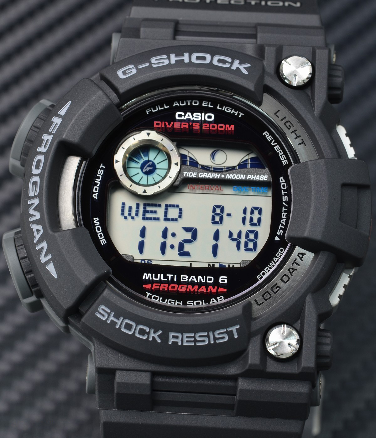 นาฬิกา Casio G-Shock FROGMAN multiband6 รุ่น GWF-1000-1 "Made in Japan" ของแท้ รับประกัน1ปี