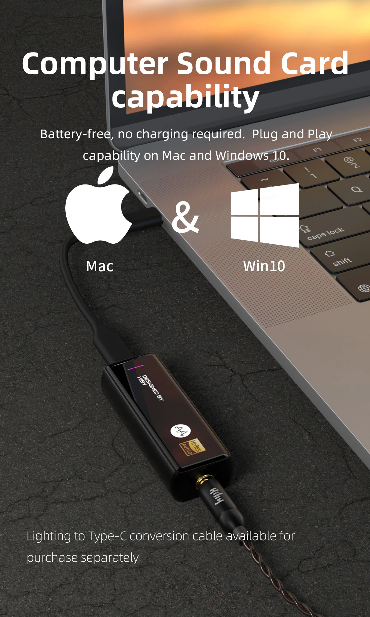 ขาย Hiby FC5 DAC& พกพา รองรับ MQA ประกันศูนย์ไทย