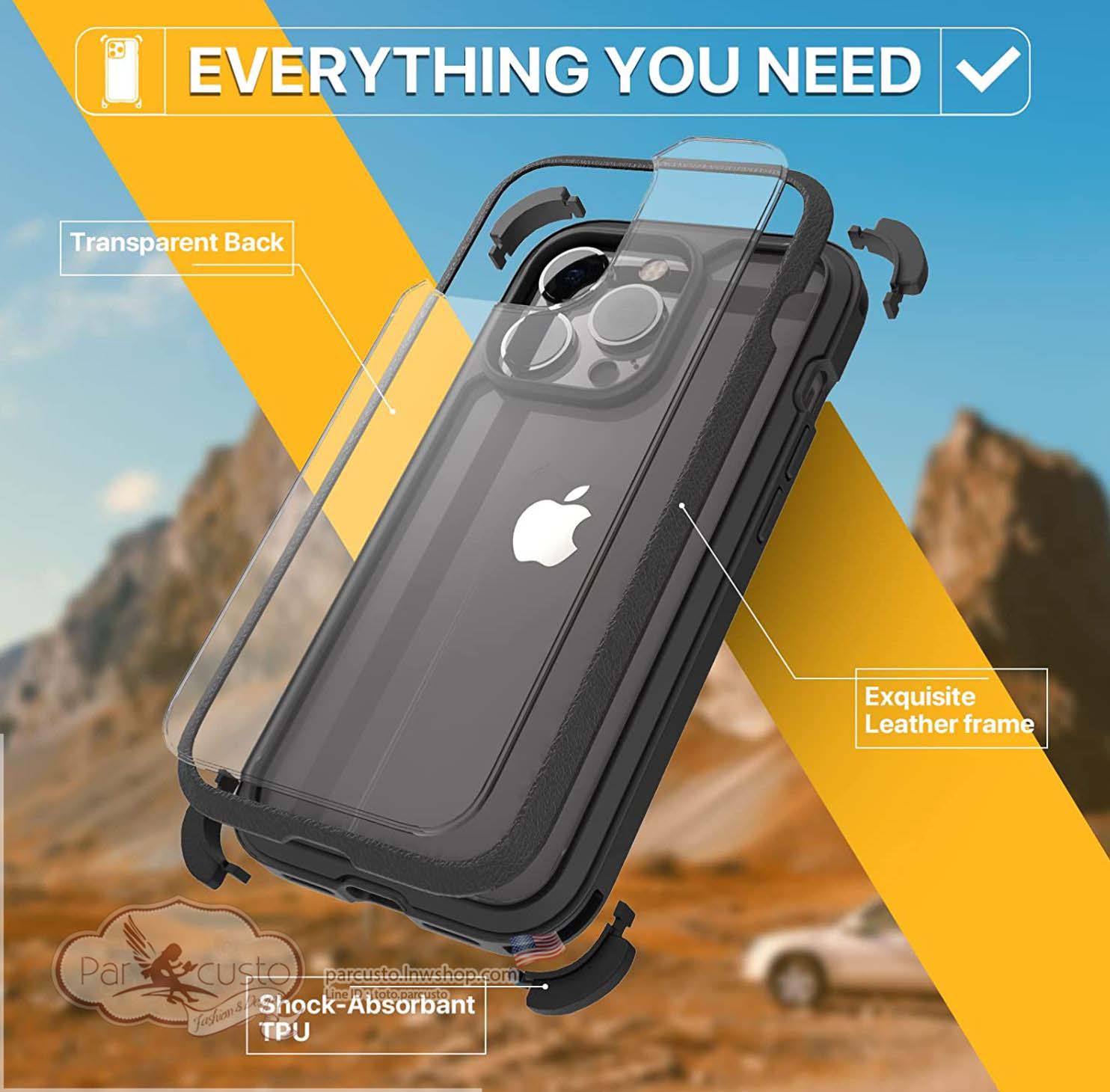 เคสกันกระแทก Apple iPhone 14 Pro Max [MagSafe Case] จาก MAGEASY (Pre-order USA)