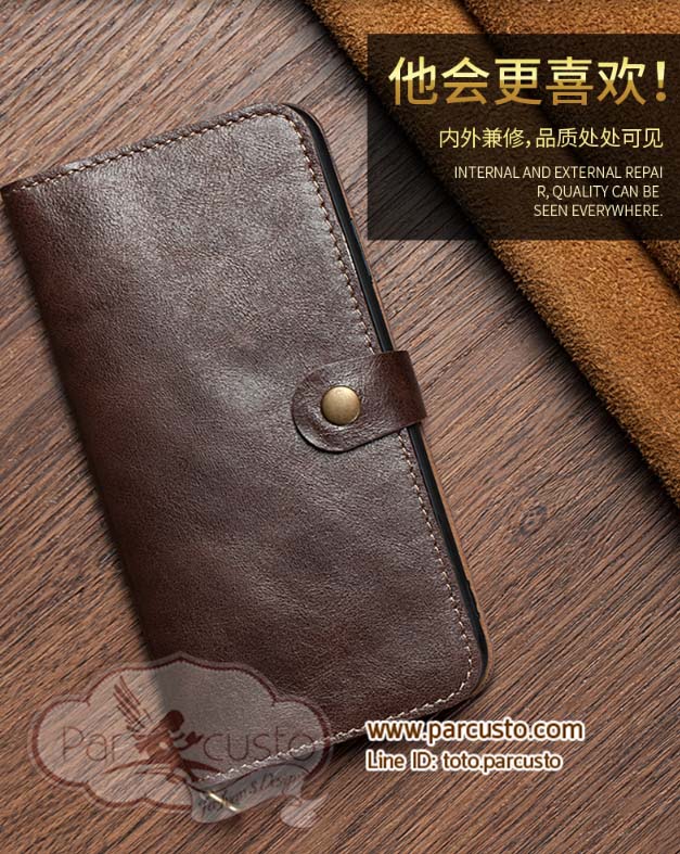 เคสหนังวัวแท้ Apple iPhone 11 / 11 Pro / 11 Pro Max (กรุณาระบุรุ่น) จาก Sheng Lei [หมด]