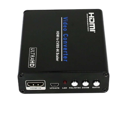 Hdmi To Av Cvbs 4K Converter Scaler