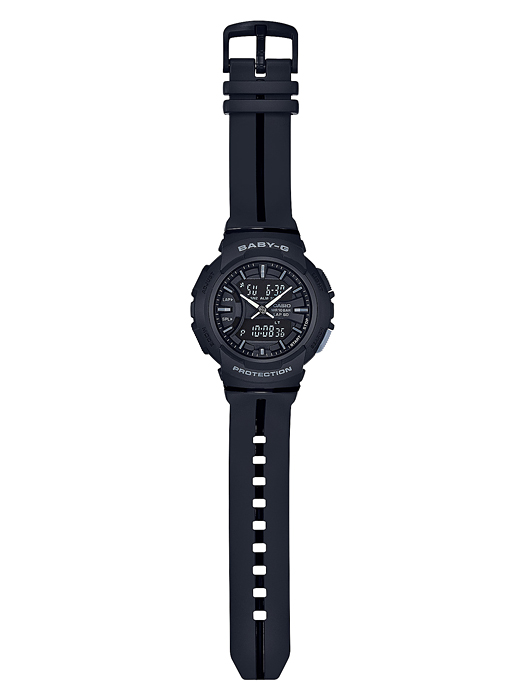 นาฬิกา Casio Baby-G BGA-240BC Bold Color series รุ่น BGA-240BC-1A (สีดำล้วน) ของแท้ รับประกัน1ปี