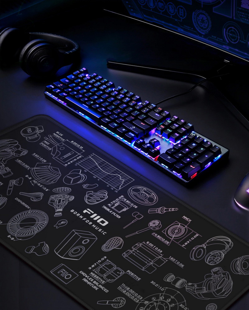 ขาย FiiO F2051H แผ่นรองเม้าส์เกมมิ่ง ประสิทธิภาพสูง ลื่นไหล แม่นยำ ขนาด 80x30 เซนติเมตร