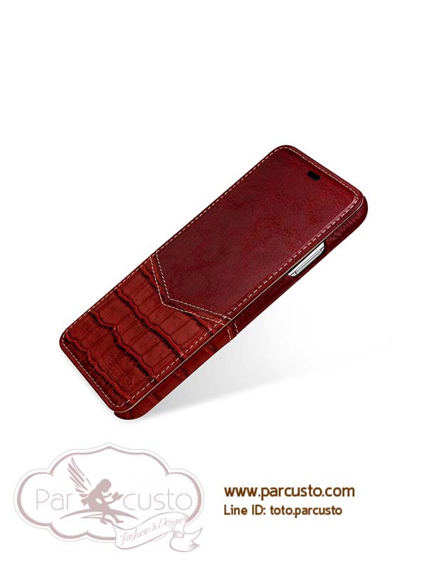 เคสหนังแท้สุดหรู Apple iPhone Xs Max [Cowboy Style] จาก TETDED [Pre-order]