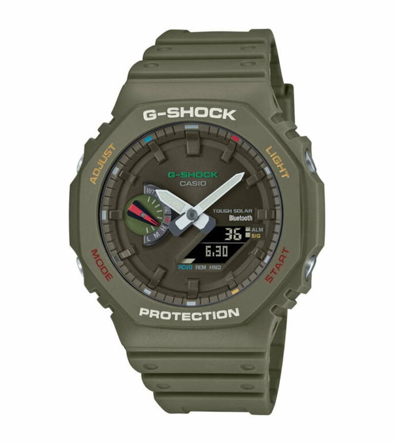 นาฬิกา Casio G-Shock ANALOG-DIGITAL GA-B2100FC Fancy Color รุ่น GA-B2100FC-3A ของแท้ รับประกัน1ปี