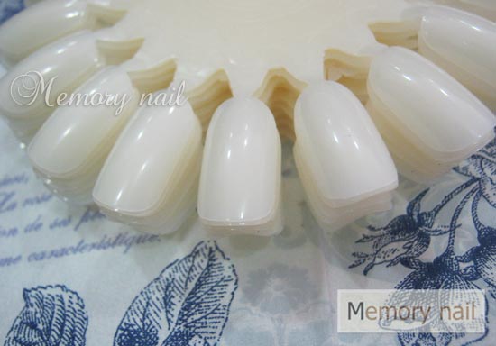 เล็บ PVC ขุ่นเต็มเล็บ, เล็บ PVC, เล็บปลอม, เล็บสีธรรมชาติ