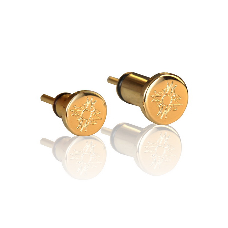 ขาย Cayin P35A+P44A ปลั๊กกันฝุ่นชุบทองสำหรับปิดช่องหูฟังเครื่องเล่นเพลงพกพา