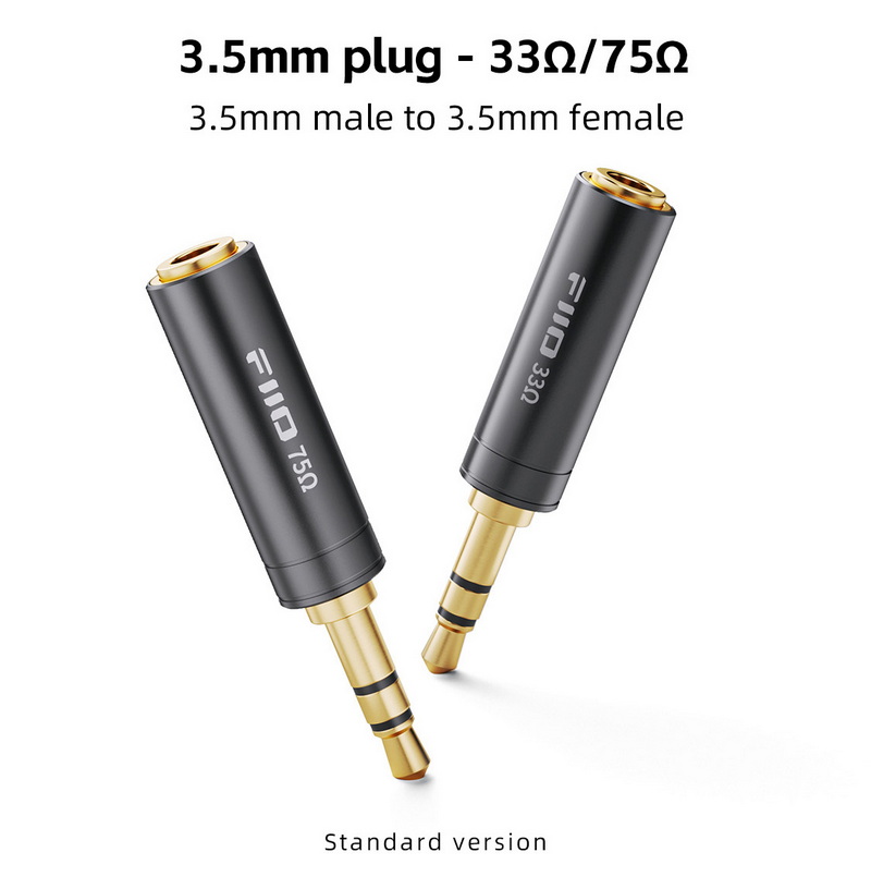 FiiO Impedance Adapter อะแดปเตอร์เปลี่ยนความต้านทานหูฟัง เพิ่มคุณภาพเสียงให้ดีขึ้น