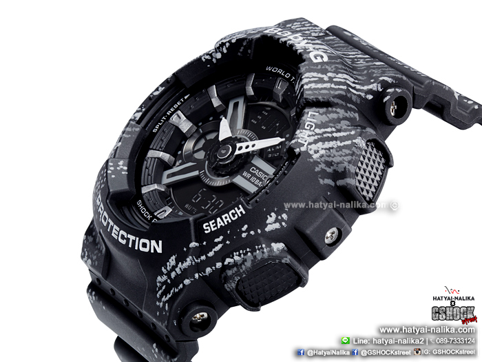 นาฬิกา Casio Baby-G BA-110TX Textile pattern series รุ่น BA-110TX-1A ของแท้ รับประกัน1ปี