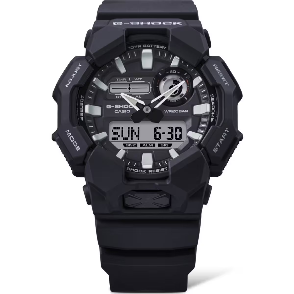 นาฬิกา Casio G-Shock ANALOG-DIGITAL GA-010 series รุ่น GA-010-1A ของแท้ รับประกัน1ปี
