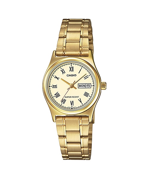 นาฬิกา Casio STANDARD Analog-Ladies' รุ่น LTP-V006G-9B ของแท้ รับประกัน 1 ปี