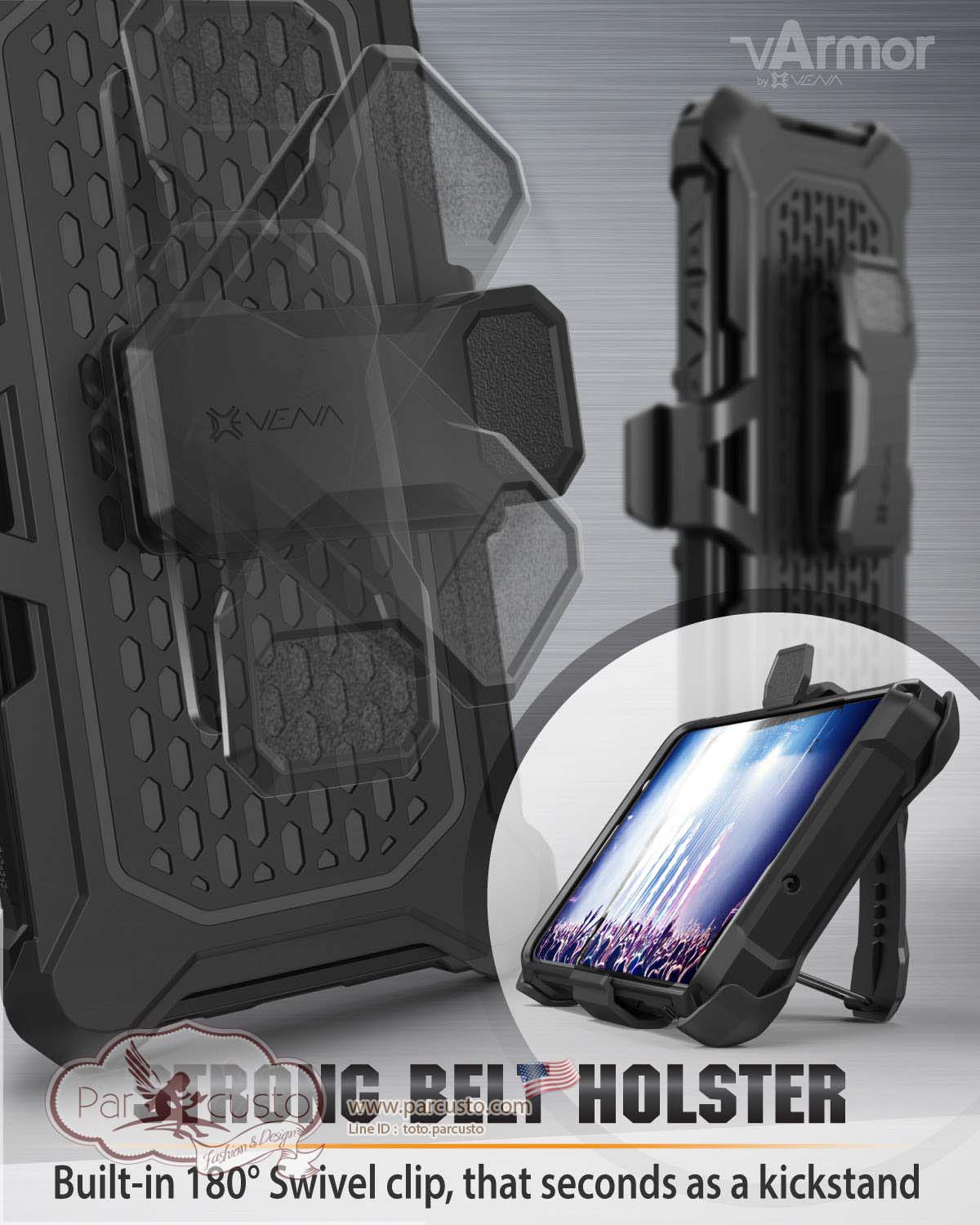 เคสกันกระแทก Samsung Galaxy S10 Plus [vArmor] จาก Vena [หมด]