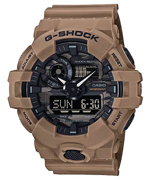 นาฬิกา Casio G-Shock Special color Dial CAMO Utility series รุ่น GA-700CA-5A ของแท้ รับประกัน1ปี