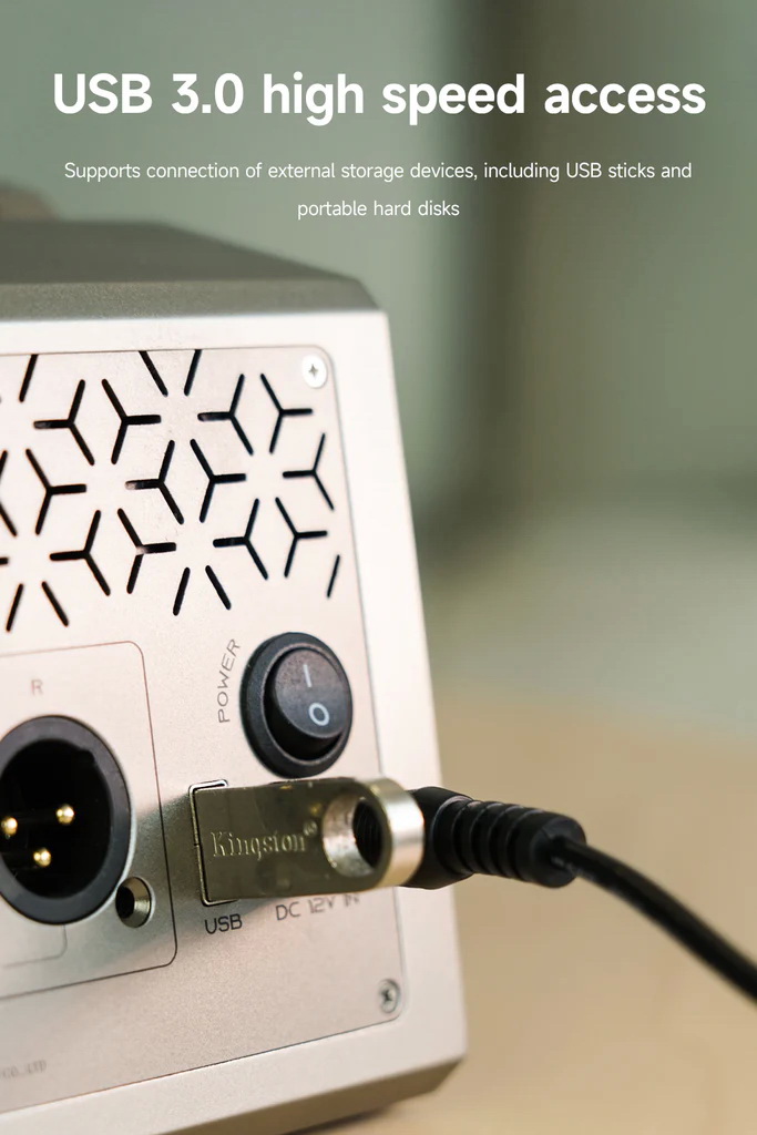 Hiby CR08 แท่นวางเครื่องเล่นเสียงดิจิตอลไฮไฟ