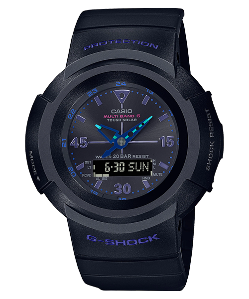 นาฬิกา Casio G-Shock Special color Virtual Blue series รุ่น AWG-M520VB-1A ของแท้ รับประกัน1ปี