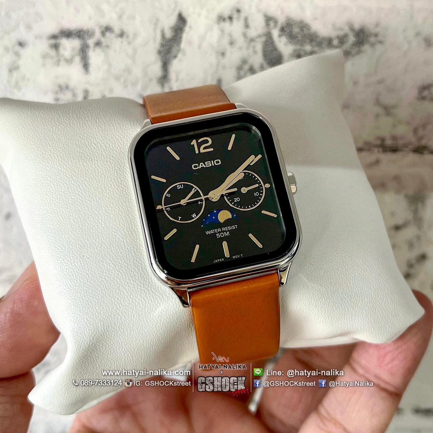 นาฬิกา Casio STANDARD Analog-Men' รุ่น MTP-M305L-1AV ของแท้ รับประกัน1ปี