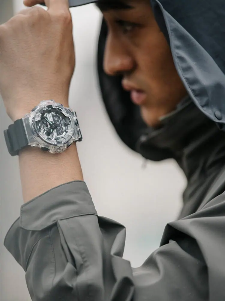 นาฬิกา Casio G-Shock Special color Skeleton Camo series รุ่น GA-700SKC-1A ของแท้ รับประกัน1ปี