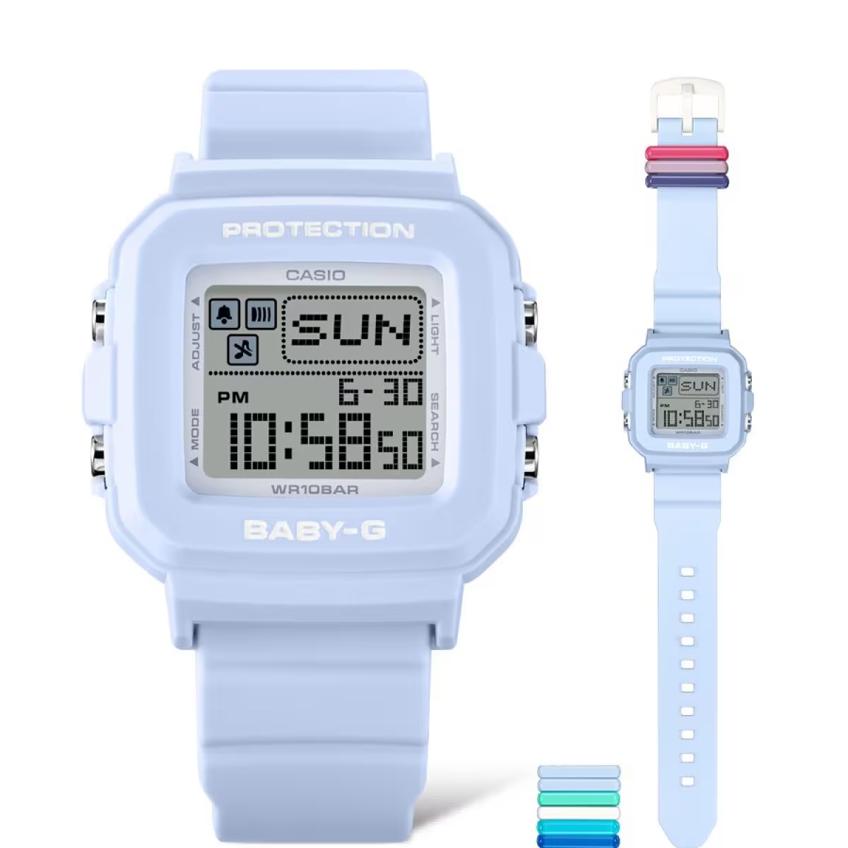 นาฬิกา Casio BABY-G Digital Limited รุ่น BGD-10L-2 ของแท้ รับประกัน1ปี