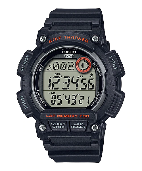 นาฬิกา Casio STANDARD DIGITAL WS-2100H series รุ่น WS-2100H-1AV ของแท้ รับประกัน1ปี