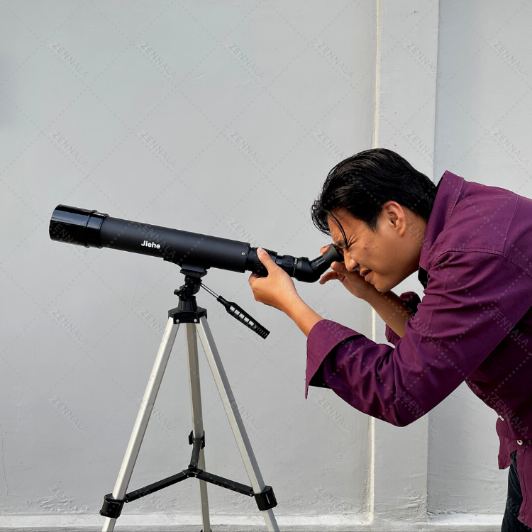 กล้องส่องทางไกล ดูนก ส่องสัตว์ Jiehe 20-60X60