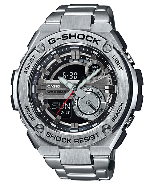 นาฬิกา Casio G-Shock G-STEEL series รุ่น GST-210D-1A ของแท้ รับประกัน 1 ปี