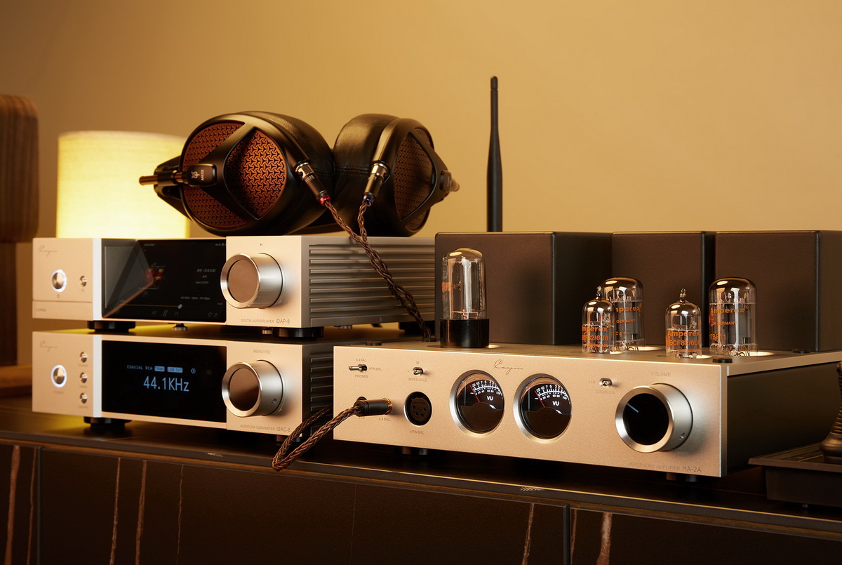 Cayin HA-2A แอมป์หูฟังหลอดแก้วสูญญากาศ NOS วินเทจทั้งหมด แบบตั้งโต๊ะ กำลังขับสูง ประกันศูนย์ไทย