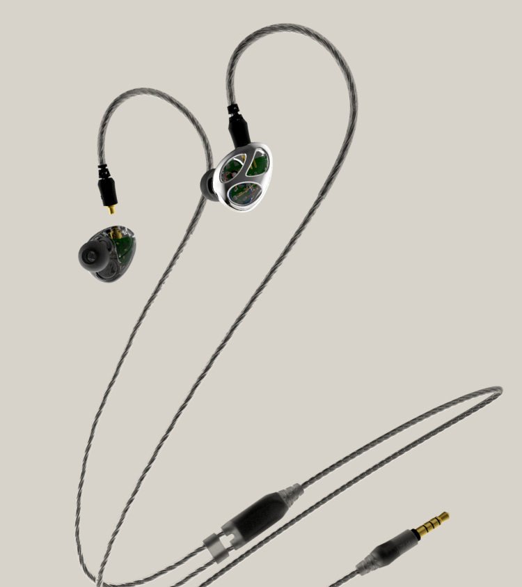 ขาย VJJB N30 หูฟัง 3ไดร์เวอร์ (2DD+1BA) ถอดสายได้