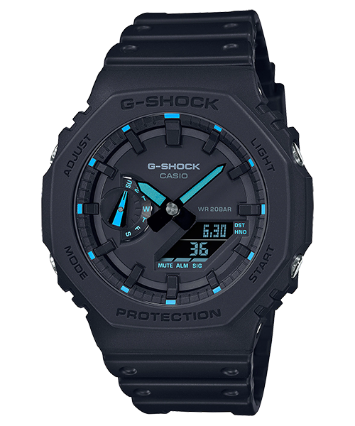 นาฬิกา Casio G-Shock Special Color NEON ACCENT series รุ่น GA-2100-1A2 ของแท้ รับประกัน1ปี
