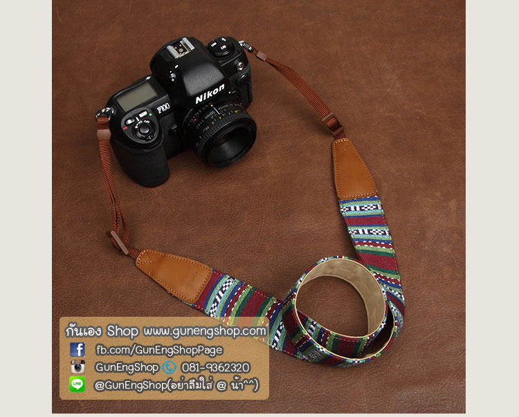 สายคล้องกล้องอินดี้ cam-in Bohemian