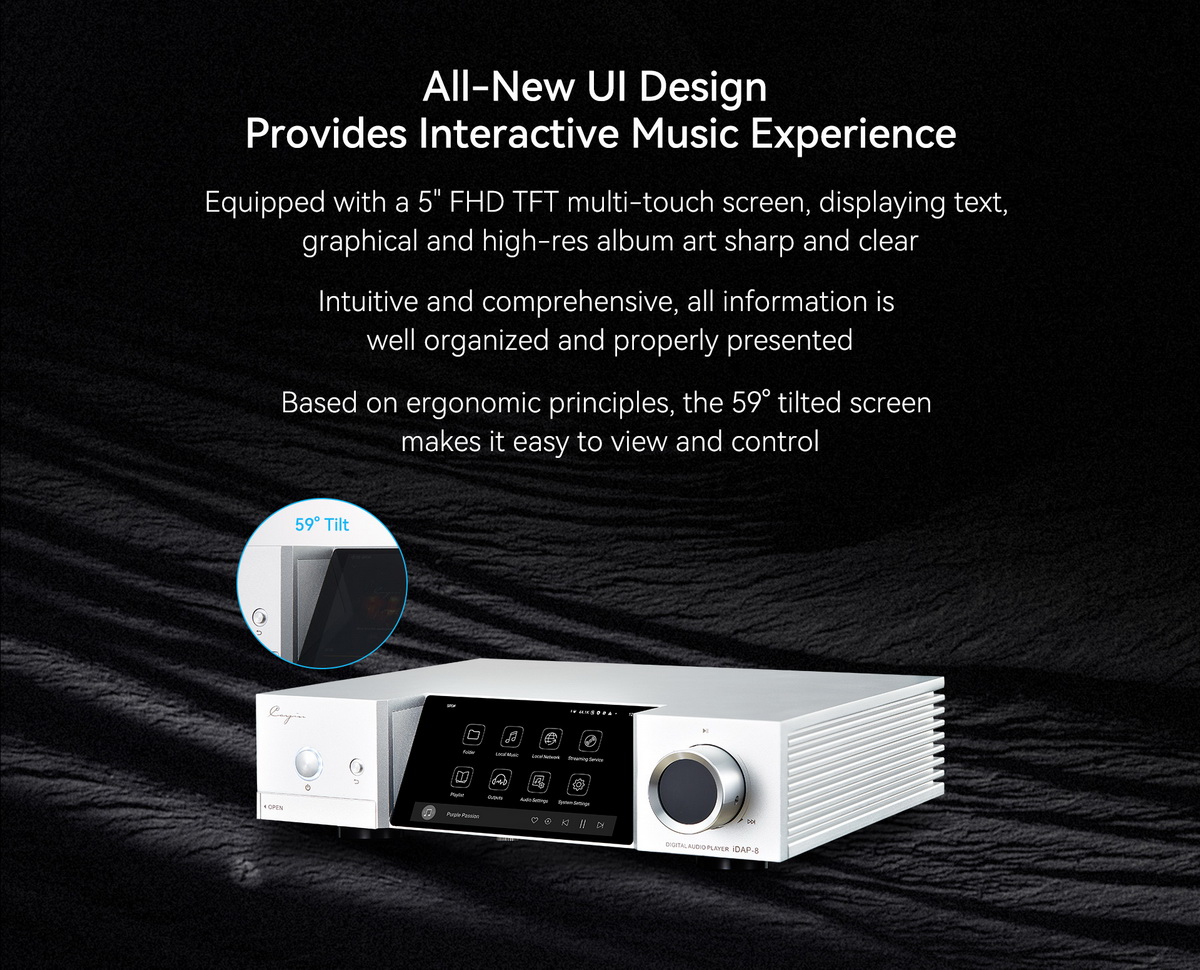 Cayin IDAP-8 สตรีมเมอร์ดิจิตอลระบบ Android 9.0 แบบกำหนดเอง พร้อม Google Play ที่ติดตั้งไว้ล่วงหน้า ประกันศูนย์ไทย