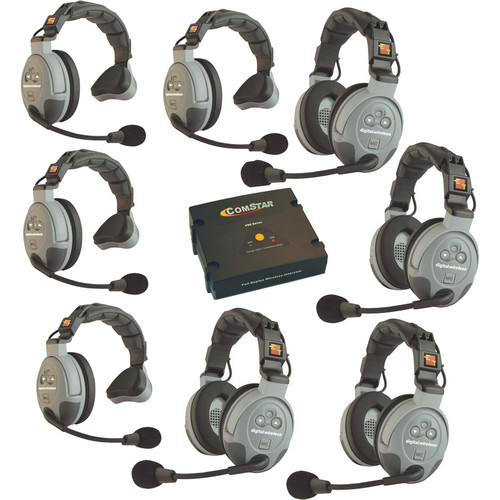 Eartec COMSTAR XT 8-User Full Duplex Wireless Intercom