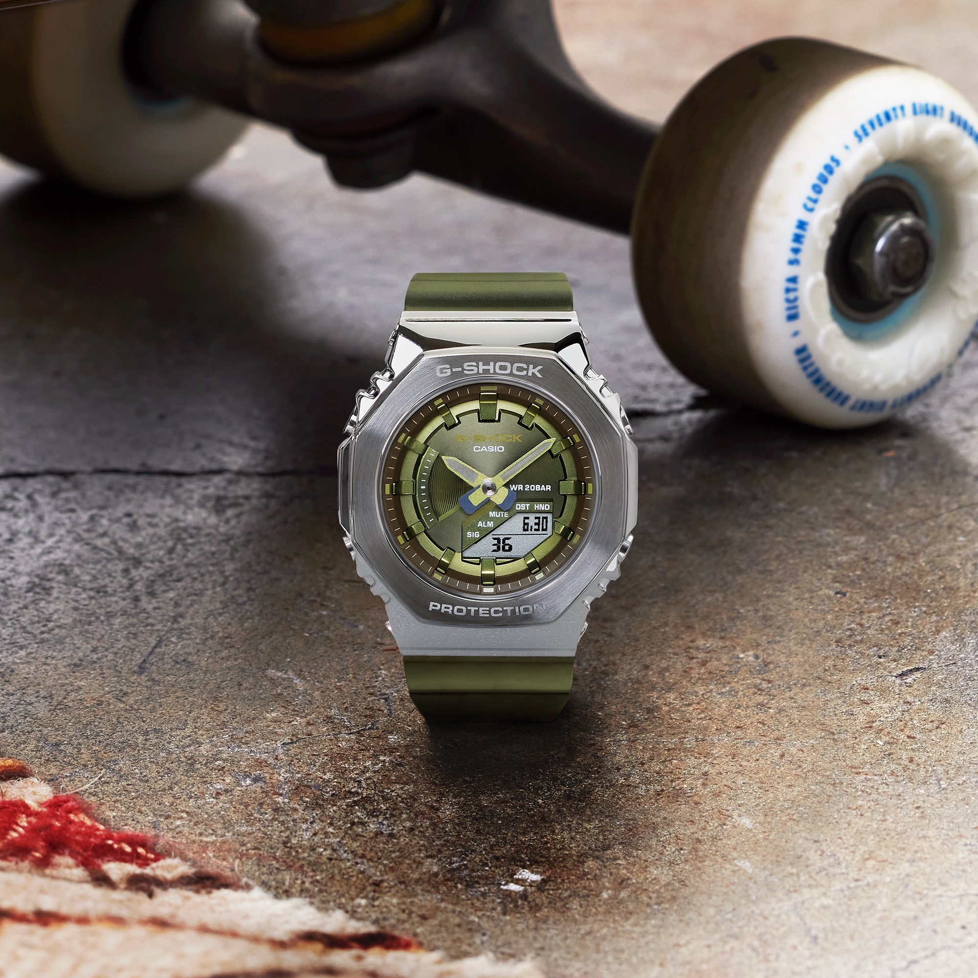 นาฬิกา Casio G-Shock Women ไซส์มินิ Metal Covered รุ่น GM-S2100-3A ของแท้ รับประกัน1ปี
