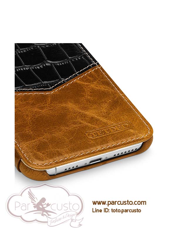 เคสหนังแท้สุดหรู Apple iPhone Xs Max [Cowboy Style] จาก TETDED [Pre-order]