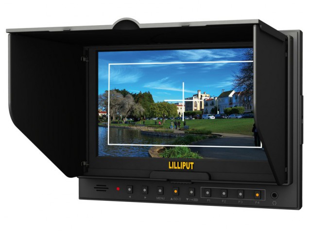 5D-II/P 7" LED Field Sun Visor Monitor