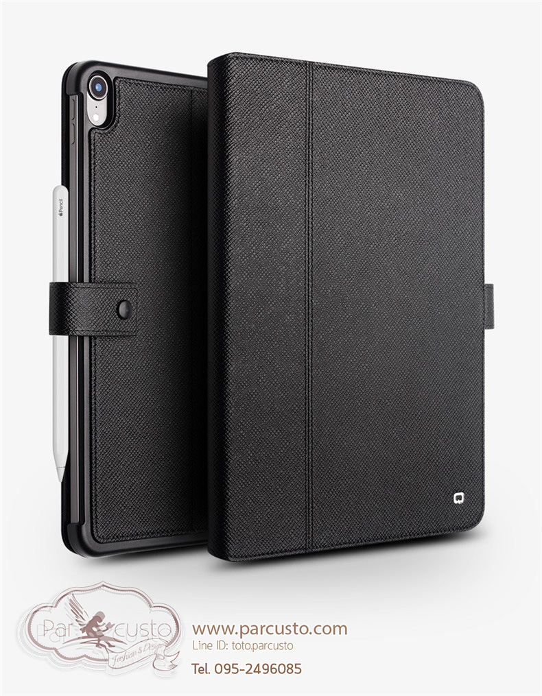 เคสหนังแท้ Apple iPad Pro 11 inch (2018) และ iPad Pro 12.9 inch (2018) [โปรดระบุ] จาก QIALINO [Pre-order]