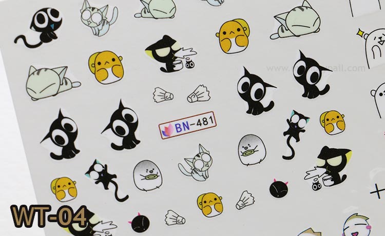 สติ๊กเกอร์ติดเล็บ