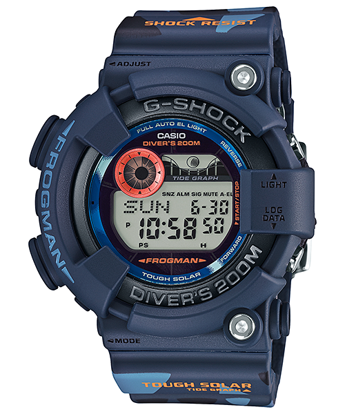 นาฬิกา คาสิโอ Casio G-Shock FROGMAN Limited กบลายพราง รุ่น GF-8250CM-2JR "Men in CAMOUFLAGE" (JAPAN)